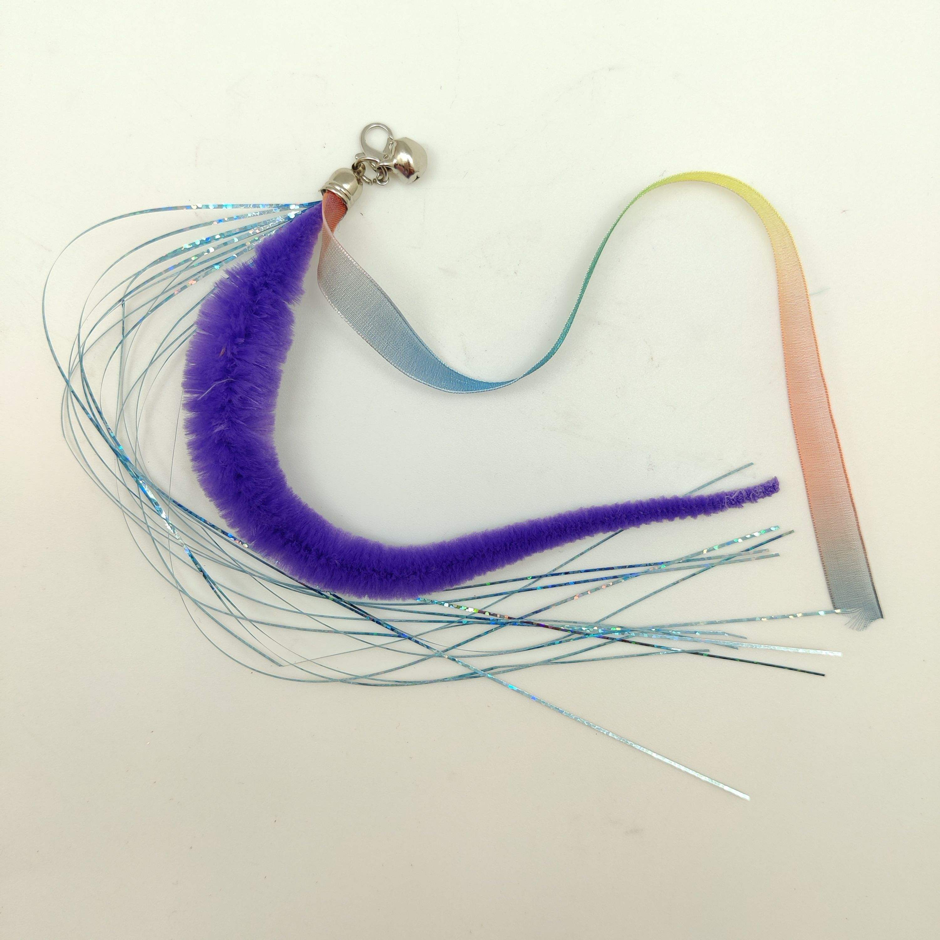 colorful worm-Purple