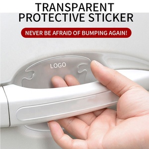 8pcs Transparente Car <span class=keywords><strong>Door</strong></span> Handle Cup Paint Guard Protective Films Veículo <span class=keywords><strong>Door</strong></span> Bowl Sticker Car <span class=keywords><strong>Door</strong></span> Handle Scratch <span class=keywords><strong>Protector</strong></span> - Product Image 5