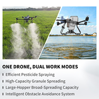 Drone agricole S20PRO 20L, châssis en alliage d'aluminium pliable, UAV pour pulvérisation de pesticides, engrais, protection des plantes, IP65