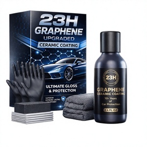 GRAPHONEX กราฟีน 23H เซรามิกโค้ทติ้ง ปกป้องสีรถยนต์ได้นานกว่า 10 ปี เงางามสูง (70 มล.) ฟังก์ชั่นซ่อมแซมตัวเอง หนา 60 ไมครอน ค่า pH 2-12 - Product Image 1