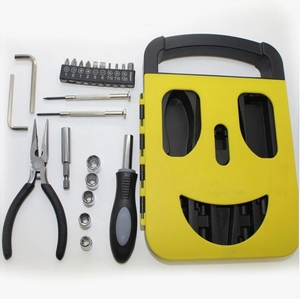 Free Sample Hardware <strong>Tool</strong> 22pcs Household Repair Portable Promotional <strong>Small</strong> <strong>Tool</strong> Set - Product Image 5