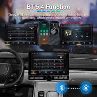 Lecteur multimédia de voiture Android 10 "avec bouton BT Wifi Carplay Radio Gps Navigation Audio stéréo universel avec écran tactile