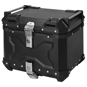 Maxi-Scooter Motor X-Size 45L Caja trasera de aleación de aluminio Equipaje Motocicleta Caja de metal Accesorios Piezas - Product Image 4