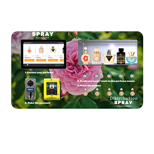 Kode baru Vending-mesin untuk murah 10*120ml instan 10 mesin stiker aroma Qr <span class=keywords><strong>Ml</strong></span> semprotan 8 kepala mesin penjual parfum - Product Image 2