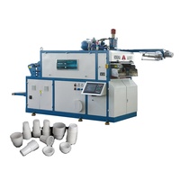 Machine de fabrication automatique de gobelets en plastique, d'une pièce, outil Transparent
