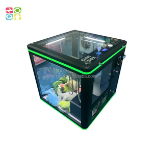 Máquina de Juego de Grúa con Cubos, Operada con Monedas, Máquina Expendedora de Juguetes con Grúa y Aceptador de Billetes - Product Image 1