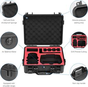 Nouvelle coque rigide tendance, couleur noir et rouge, coque de protection robuste, accessoires pour drone DJI Mini 5 Pro - Product Image 4