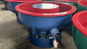 CE vibratoire automatique de finisseuses de cuvette de décapants vibratoires de pièces de rendement élevé diplômée - Product Image 3
