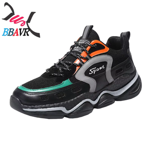Zapatos Casuales para Hombre al por Mayor, con Suela Gruesa, Ligeros, Deportivos, de Malla Transpirable, Cómodos para Primavera y Otoño, Antideslizantes - Product Image 2