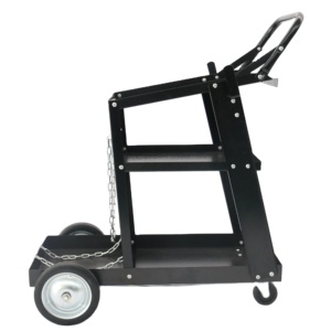 भारी शुल्क वेल्डिंग मिग सार्वभौमिक गैस सिलेंडर स्टील वेल्डिंग मशीन ट्रॉली - Product Image 1