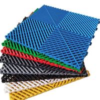 Muestra Gratuita de INOLP, Baldosas Modulares de Plástico para Pisos Deportivos, Impermeables, Antideslizantes, Comerciales, para Garajes, Canchas de Baloncesto al Aire Libre, Fiba3x3