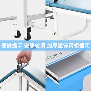 Cama de Hospital Metálica de 190 cm con Almacenamiento y Diseño Plegable, Modelo My Beloved Concubine Shared Companion Bed - Product Image 3