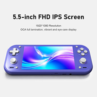 Nouvelle arrivée Console de jeu portable Anbernic RG55G1 Écran tactile 5,5 pouces Android 14 Wi-Fi Batterie 6000 mAh RAM 4 Go/8 Go