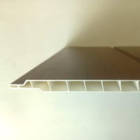 Panneaux de plafond et de mur en PVC modernes à isolation thermique pour usage intérieur, en bois, marbre, blanc