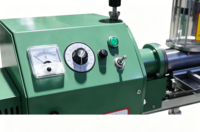 Machine à coller unilatérale pour cuir PU, modèle FS-125, 6 pouces, semi-automatique, adhésif industriel haute résistance, 220V 200W, pour chaussures
