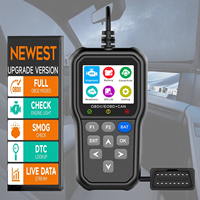 Nuevo Escáner de Diagnóstico OBD2 Universal para Automóviles, Lector de Códigos de Error del Motor, 1 Año de Garantía, Inalámbrico/USB, Pantalla LCD