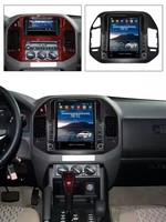 Radio con GPS para Auto, Tesla Android 13 8+128G, Estéreo Android para Mitsubishi Pajero V73, Reproductor de DVD, DSP, GPS, BT, Cámara 360