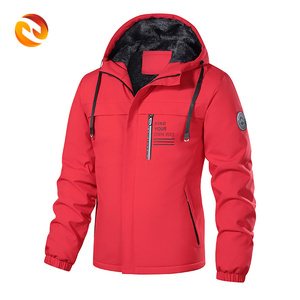 Chaqueta de Motociclismo <span class=keywords><strong>Impermeable</strong></span>, Transpirable y Ecológica, Cortavientos, para Senderismo, con Cuello Alto y Cierre de Cremallera - Product Image 3