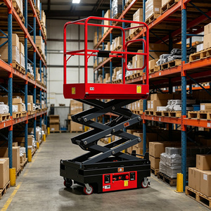 Plateforme élévatrice à ciseaux compacte 16m 18m pour travaux de construction et entretien de serres, capacité 240kg 2000kg, vente en gros - Product Image 6