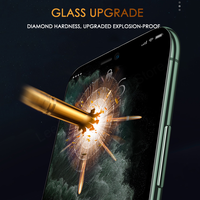 Protection d'écran en verre trempé ultra-fin 9D, imperméable, couverture complète, anti-huile, anti-rayures, anti-traces de doigts pour 11 Pro