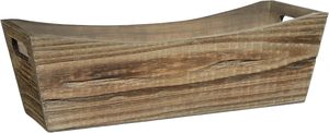 Jardinière classique <span class=keywords><strong>en</strong></span> <span class=keywords><strong>bois</strong></span> avec poignée, couleur marron buffle, <span class=keywords><strong>pour</strong></span> patio, jardin, véranda, décoration intérieure - Product Image 6