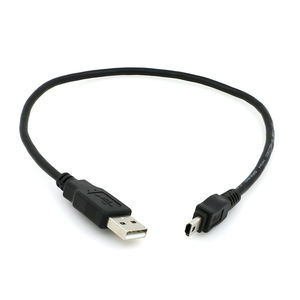 Cable USB Mini de Alta Calidad DV para AB 5V 1000MA 2000MA para <span class=keywords><strong>Nokia</strong></span> <span class=keywords><strong>N70</strong></span>, Carga Rápida, Ángulo Recto de 180 Grados, Macho, Trenzado, para Cámara - Product Image 1