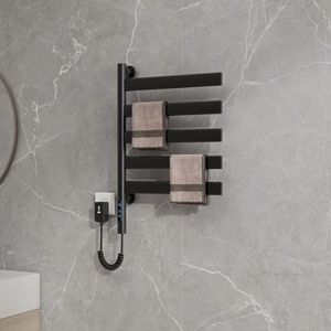 <span class=keywords><strong>Toallero</strong></span> Eléctrico Inteligente <span class=keywords><strong>con</strong></span> <span class=keywords><strong>Termostato</strong></span> <span class=keywords><strong>Digital</strong></span> - Calentador de Toallas de Pared para Secado y Calefacción en el Baño - Product Image 4