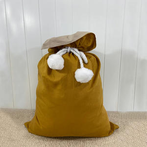 Sacos de Papá Noel de sublimación con cordón de alta calidad en blanco <span class=keywords><strong>2023</strong></span> para personalizar sacos de Navidad - Product Image 3