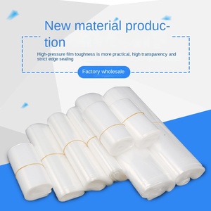 Nhà Máy Bán buôn lớn PE Túi phẳng trong suốt dày chống bụi chống ẩm bao bì nhựa Túi đa Kích thước Vớ Lông - Product Image 5