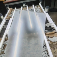 Vidrio AG antirreflejo con proceso de huecado por chorro de agua, vidrio AG de arena oleosa de alta transparencia, vidrio esmerilado antirreflejo, suministro directo de fábrica