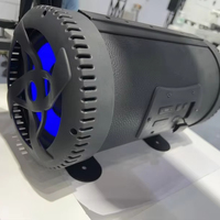 Tube de subwoofer de 8 pouces avec amplificateur intégré de 400 watts (100 W RMS), étanche avec éclairage LED, 8 pouces et 1 subwoofer passif