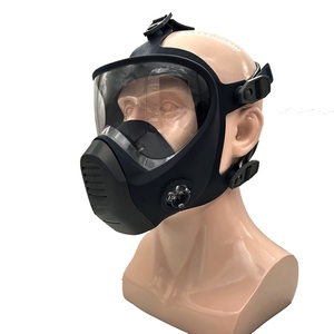 Masker Gas sertifikasi <span class=keywords><strong>CE</strong></span> EN136, proses tepi terikat penutup wajah penuh 356G Respirator Industri Ringan - Product Image 4