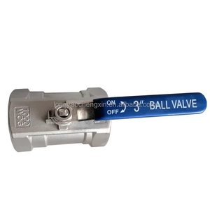 ANSI 2 Piece Food Grade Stainless Steel 304 316 Ball 1000 WOG Soft Seal Internal Thread Manual Ball - Product Image 3