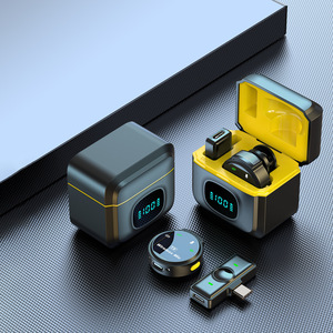 Nhà Máy Trực Tiếp <span class=keywords><strong>Mini</strong></span> Lavalier Micro Không Dây Với Loại C IOS Receiver Cho Điện Thoại Thông Minh Máy Ảnh Sống Vlog - Product Image 4