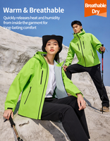 Veste de pluie unisexe pliable, imperméable, respirante, coupe-vent, à capuche, pour les trajets urbains, le camping, les escapades de fin de semaine et la randonnée