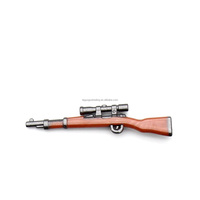 Juego de Armas Militares de la Segunda Guerra Mundial, Pistolas de Juguete 98k AK M1A1 Diseñadas para Minifiguras, Bloques de Construcción, Juguetes para Niños