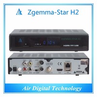 Uydu ve karasal tv dekoder zgemma yıldız h2 combo dvb s2 dvb t2 iptv akış sunucusu enigma2 kutusu