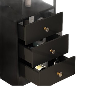 2026 New Bedroom Furniture: Cosmetic <b>Dressing</b> <b>Table</b>, Cross-border Luxury Style, Mirrored <b>Storage</b> Cabinet, High-end Makeup <b>Table</b> - Product Image 5