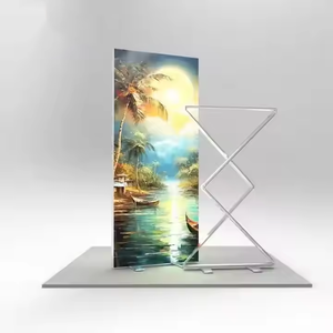 Алюминиевая ткань движущаяся картина Светодиодная панель световой короб для выставки и выставки рекламы прямоугольной формы - Product Image 5