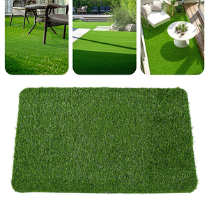 JS 45mm rumput buatan ramah hewan peliharaan rumput serbuk sari tahan lama grosir untuk halaman belakang anjing berjalan - Product Image 3