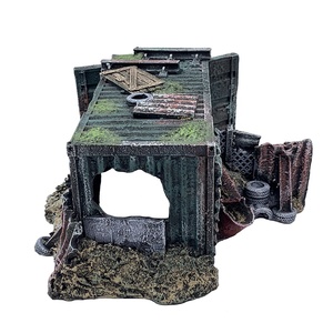 Venta al por mayor gran acuario ocultar cueva decoraciones reptil escondite para serpiente Lagarto - Product Image 4