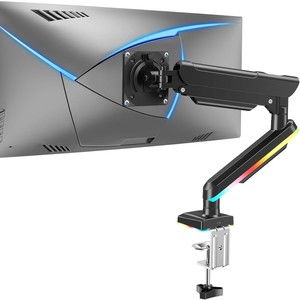 Soporte para Monitor de Computadora Compatible con <span class=keywords><strong>AOC</strong></span>, con Brazo Mecánico RGB, Color Negro/Plateado - Product Image 5