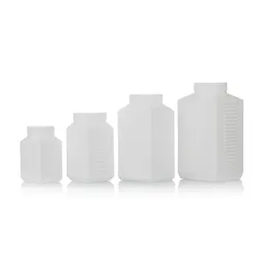 Grote Capaciteit Capsules Tabletten Plastic Supplementen Medicijnflesjes Vitamine Flesjes Lege Ronde Plastic Fles Met Schroefdop