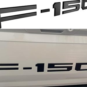 Inserciones de Plástico para la Parte Trasera de Camionetas, Letras con Ranura, Adhesivo Modificado para Etiquetado, Accesorios para Rapto F-150 - Product Image 5