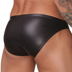 <span class=keywords><strong>Slip</strong></span> Sexy da <span class=keywords><strong>Uomo</strong></span> in <span class=keywords><strong>Pelle</strong></span> con marsupio a U a Vita Bassa Vendita Diretta dalla Fabbrica Boxer da <span class=keywords><strong>Uomo</strong></span> - Product Image 2