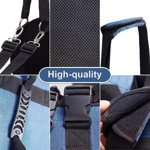 Gendongan anjing portabel pabrik gendongan hewan peliharaan <span class=keywords><strong>Harness</strong></span> angkat kaki rehabilitasi tas punggung pembawa untuk hewan peliharaan anjing membawa pemasok - Product Image 6