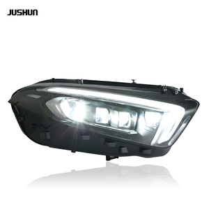 Jushun <b>Led</b> <b>Headlight</b> Assembly For Mercedes Benz A Class Retrofit Upgrade 6500k Pc Material - Product Image 2