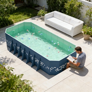 <span class=keywords><strong>Piscine</strong></span> hors sol personnalisée OEM, <span class=keywords><strong>petite</strong></span> <span class=keywords><strong>piscine</strong></span> de jardin, <span class=keywords><strong>piscine</strong></span> extérieure pour la maison, balcon, mini <span class=keywords><strong>piscine</strong></span> en <span class=keywords><strong>plastique</strong></span> rigide, portable, durable, pour jouer - Product Image 3