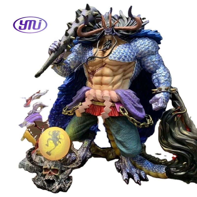 40CM Manga Figurine Statue of Orc Kaido Black Pearl Dragoned