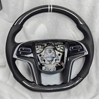 Volant en fibre de carbone forgée avec fonctions sportives LED pour Cadillac ATS L/CT4 CT5 CT6 XTS, fabriqué en Chine